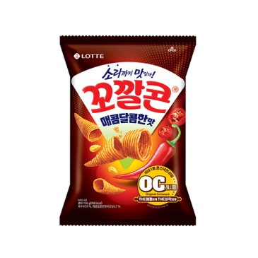 [롯데웰푸드]꼬깔콘 매콤달콤 134g