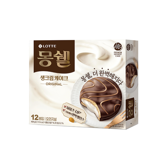 [롯데웰푸드]몽쉘 카카오 12입 408g