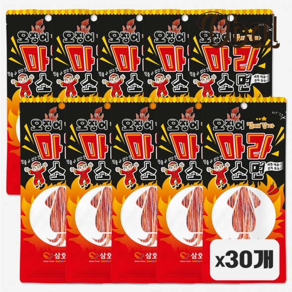 [오발] 마라소면18g (삼호) x30개