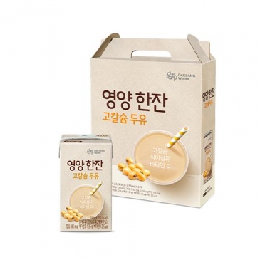 대상웰라이프 영양 한잔 고칼슘 두유 (150mlx24팩), 1박스