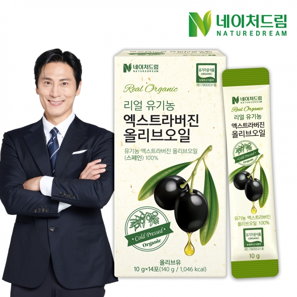 네이처드림 리얼 유기농 엑스트라버진 올리브오일 스틱 10g x 14포 1박스/아르베키나 스페인 올리브유