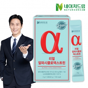 네이처드림 리얼 알파시클로덱스트린 3g 14포 1박스 / 알파CD 제로파우더