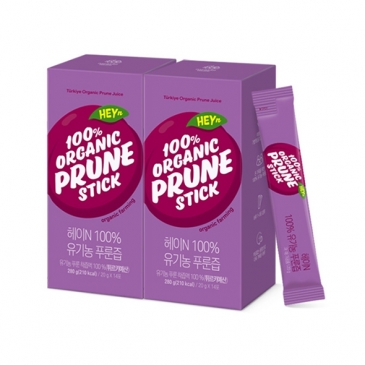 대상웰라이프 헤이N 100% 유기농 푸룬즙 (20mlx14포), 2박스