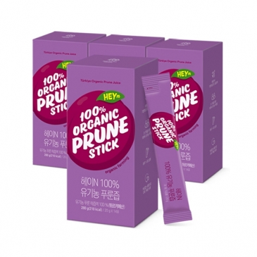 대상웰라이프 헤이N 100% 유기농 푸룬즙 (20mlx14포), 4박스