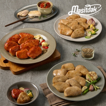 [랭킹닭컴] 맛있닭 닭가슴살 소프트 3종 혼합 13팩(고추5/마늘4/탄두리4) SOFT3_13SET