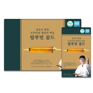[김오곤원장] 프리미엄 데일리 액상 알부민 골드 (15ml*30포)