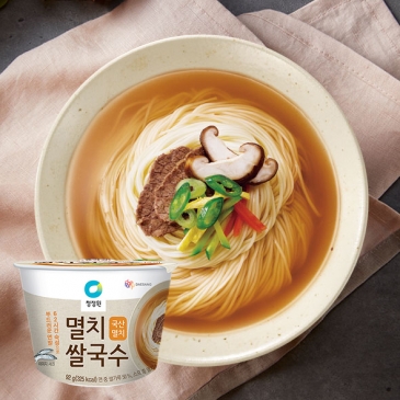 [40% 추가적립]청정원 멸치 컵쌀국수 92g x12개/박스