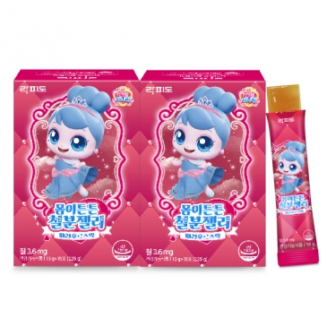락피도 프린세스 캐치!티니핑 시즌6 몸이튼튼 철분젤리 (15gx18포), 2박스