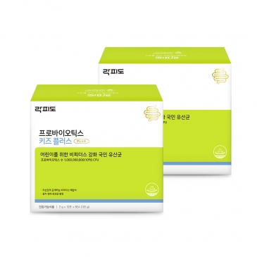 락피도 프로바이오틱스 키즈 플러스 (2g&times;60포) /60일분, 2ea