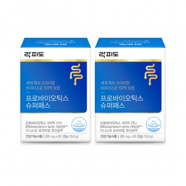 락피도 프로바이오틱스 슈퍼패스 (60캡슐) /60일분, 2ea