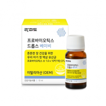 락피도 프로바이오틱스 드롭스 베이비 (10ml)/40일분, 1ea