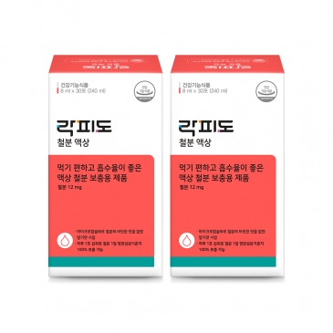 락피도 철분 액상 (8 mlx30포)/30일분, 2ea