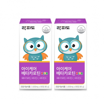락피도 아이케어 베타카로틴 (1,000 mgx90정) /90일분, 2ea