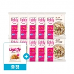 라이틀리 소고기곤약볶음밥 200gx10개 + (증정) 차돌깍두기 곤약볶음밥 800g (200g*4개입)