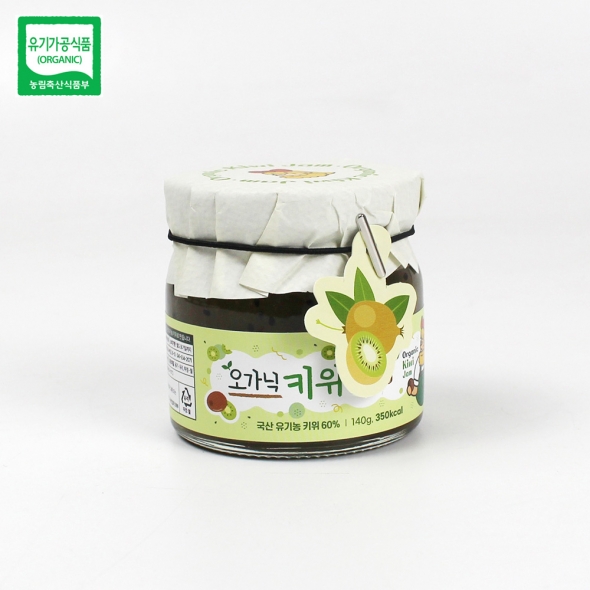 홍성 농부의 국내산 유기농 키위잼 140g / 유기농키위 60%