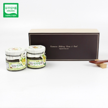 홍성 농부의 국내산 유기농 키위잼 선물세트 420g (140gx3ea)
