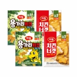 [하림] 용가리치킨 300g X 2개 + 치킨너겟 300g X 2개