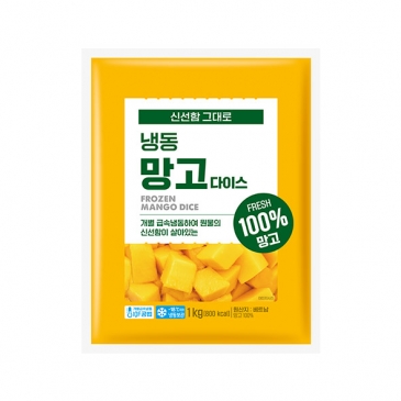 냉동망고 다이스 1kg