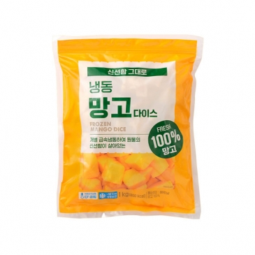 냉동망고 다이스 1kg