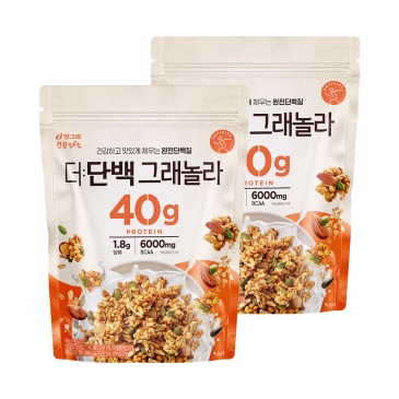빙그레 더단백 그래놀라 165g 2입