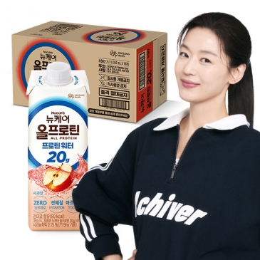 뉴케어 올프로틴 20g 프로틴워터 사과맛 (350mlx18팩), 1박스