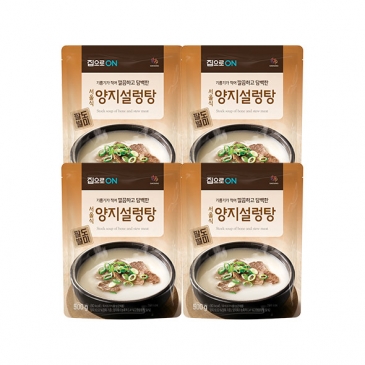 집으로ON 서울식 양지설렁탕 500g x4개