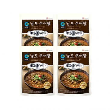 청정원 호밍스 남도추어탕 450g x4개