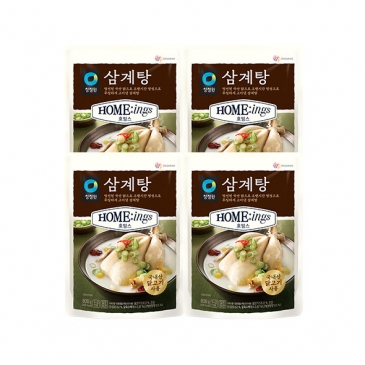 청정원 호밍스 삼계탕 800g x4개