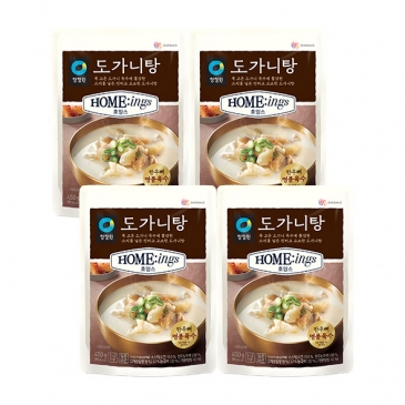 청정원 호밍스 도가니탕 450g x4개