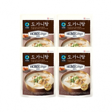 청정원 호밍스 도가니탕 450g x4개