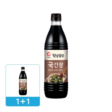 (1+1) 청정원 햇살담은 국간장 840ml