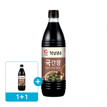 (1+1) 청정원 햇살담은 국간장 840ml