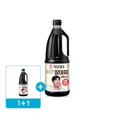 (1+1)청정원 햇살담은 장아찌간장소스 1.7L