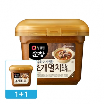 (1+1) 청정원 순창 조개멸치 찌개된장양념 450g