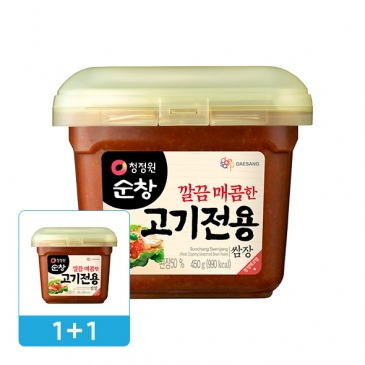 (1+1) 청정원 고기전용 쌈장 450g (PET)