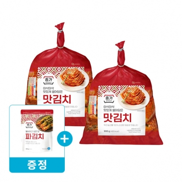 종가 맛김치 900gx2개+파김치 300g(증정)