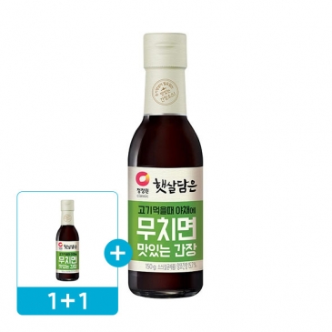 (1+1) 청정원 무치면 맛있는 간장 150g