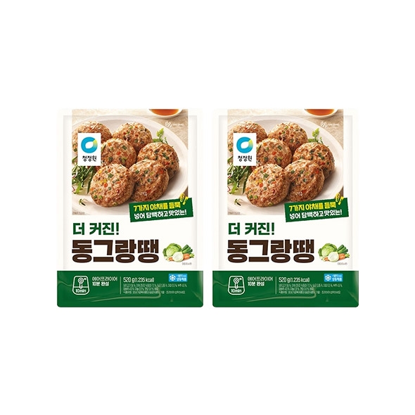 청정원 더 커진 동그랑땡 520gx2개