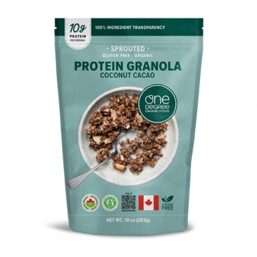 원디그리 유기농 코코넛 카카오 프로틴 그래놀라 283g 1봉