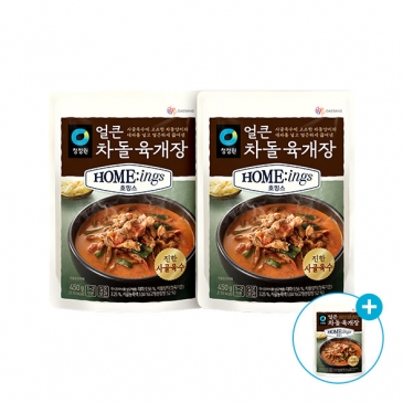 (2+1)청정원 호밍스 얼큰차돌육개장450g