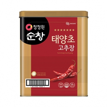 [대용량] 청정원 태양초 고추장 14kg