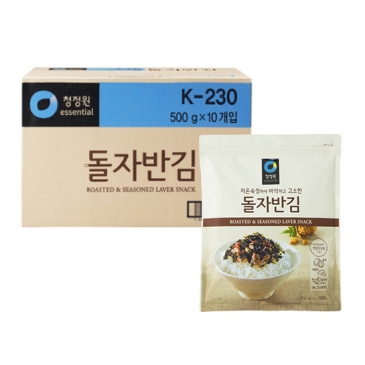 [대용량] 청정원 저온숙성 돌자반 500g 10봉