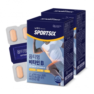 뉴케어 스포식스옵티멈 비타민B 900mg (30입) 2박스