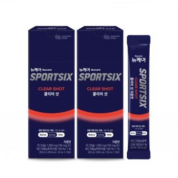 ★1+1★ 스포식스 클리어샷(20mlx10포) (총 2박스)