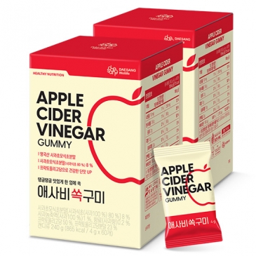 ★1+1★ 웰라이프 애사비 쏙 구미 (4gx60개입) (총 2박스)