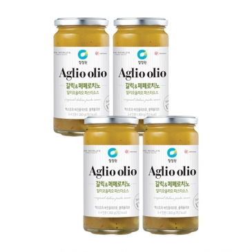 청정원 갈릭&페페로치노 알리오올리오 파스타소스 360gx4개