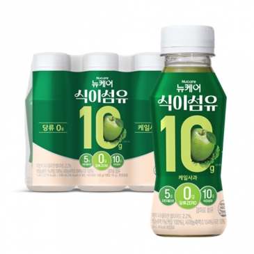뉴케어 식이섬유 10g 케일사과맛 (240mlx6입)
