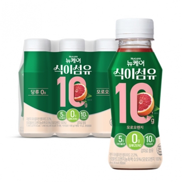 뉴케어 식이섬유 10g 모로오렌지맛 (240mlx6입)