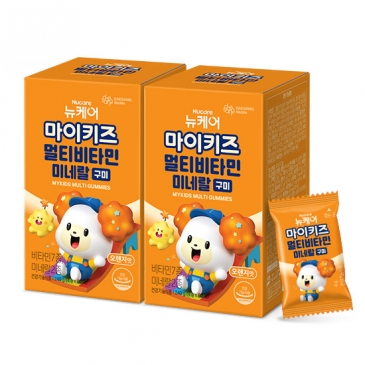 마이키즈 멀티비타민미네랄 구미 (4gx60ea)/20일분, 2박스