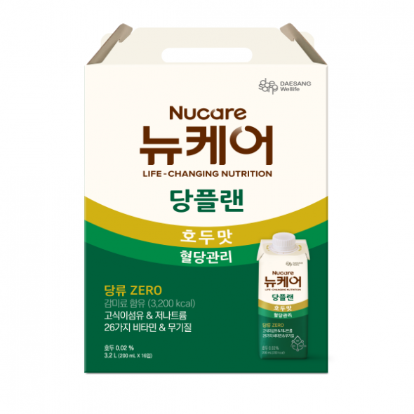 [7일특가] 뉴케어 당플랜 호두맛 (200mlx16팩), 1박스